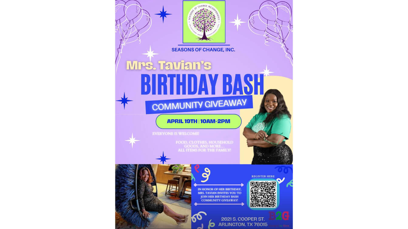 Mrs. Tavian's Birthday Bash Community Giveaway